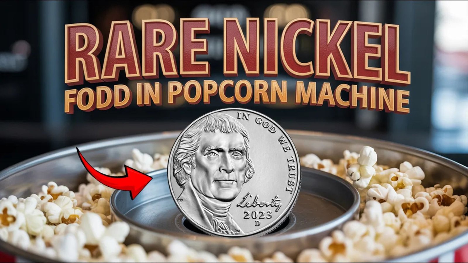 Rare Nickel Found in Movie Theater Popcorn Machine